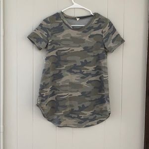 Camo Maternity Tshirt